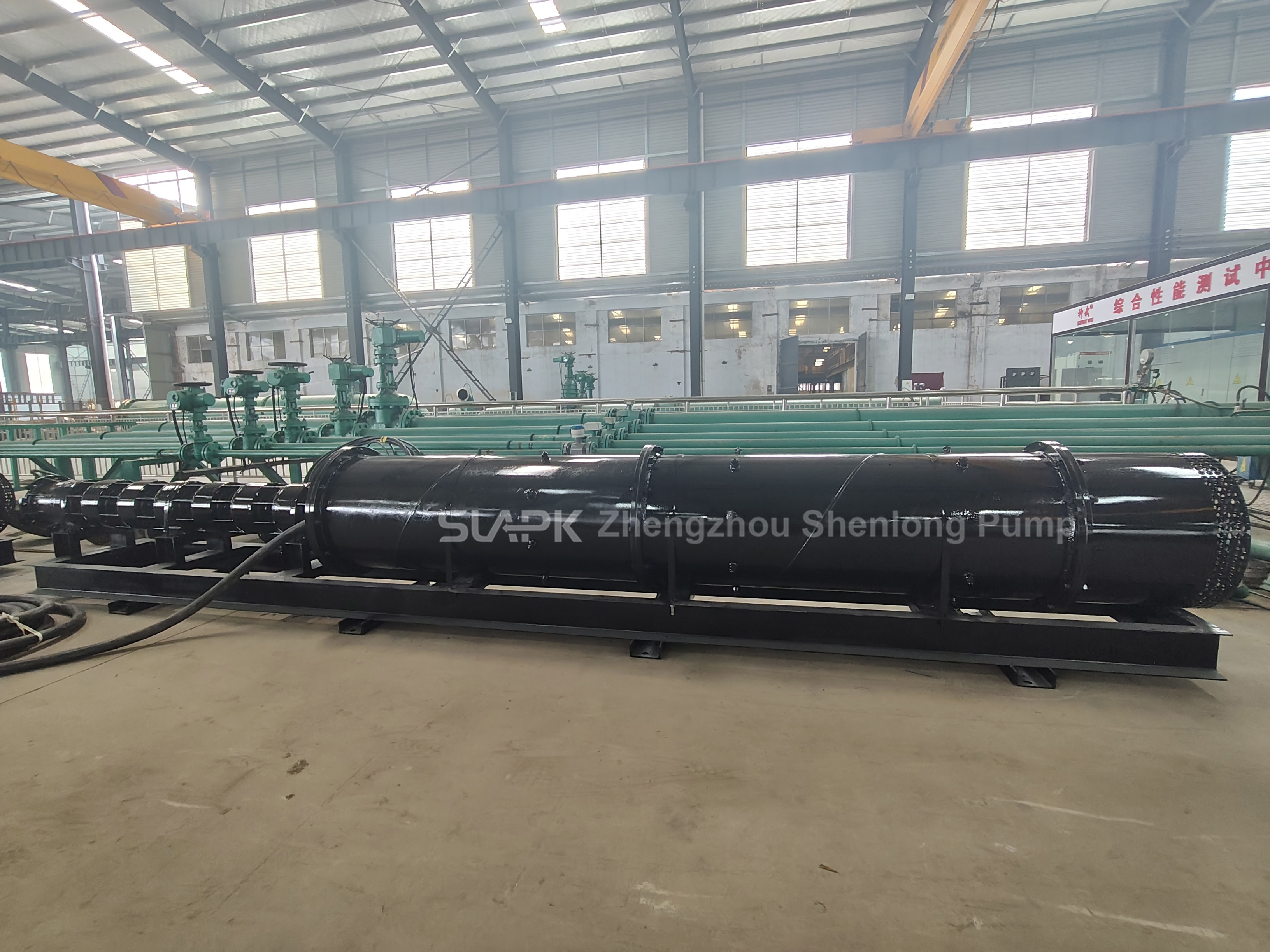 τελευταία εταιρεία περί Οριζόντια Υποβρύχια Αντλία Φρέατος με Ψυκτικό Μανδύα για Εφαρμογές Σε Δεξαμενές & Άρδευση στη Νοτιοανατολική Ασία