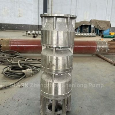 Large Flow Stainless Steel Submersible Pump 30 Meter Head Suitable For Mine Construction Site Drainage