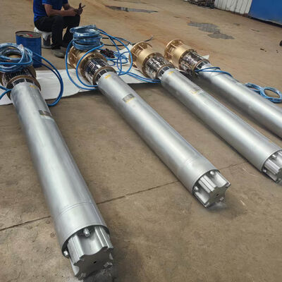 Vertical Stainless Steel Submersible Pump High Pressure Outlet Size 8 Inch 10 Inch 12 Inch 16 Inch Water Transfer Solution