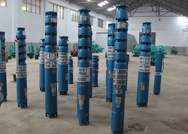 3 Phase 60hz / 50hz Deep Well Submersible Water Pump 14 - 388m Head Vertical Installation
