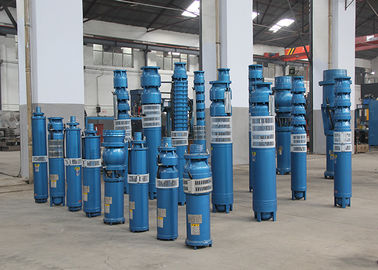 3 Phase 60hz / 50hz Deep Well Submersible Water Pump 14 - 388m Head Vertical Installation