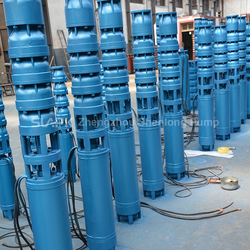 Μεγάλη βυθισμένη αντλία 600 m3/h με κινητήρα 75kW και ελκυστήρα SS304