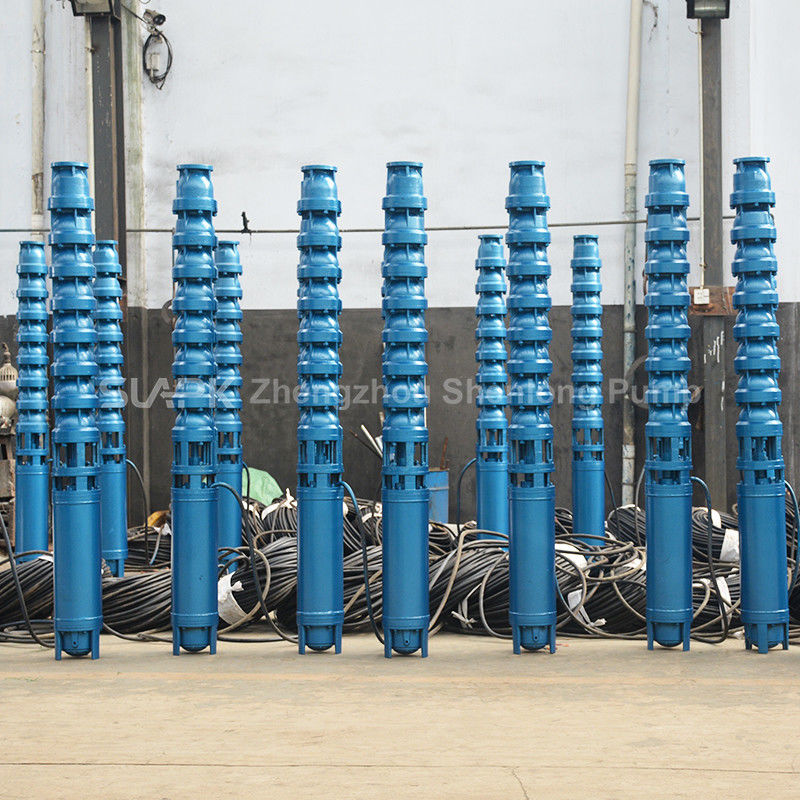 Μεγάλη βυθισμένη αντλία 600 m3/h με κινητήρα 75kW και ελκυστήρα SS304