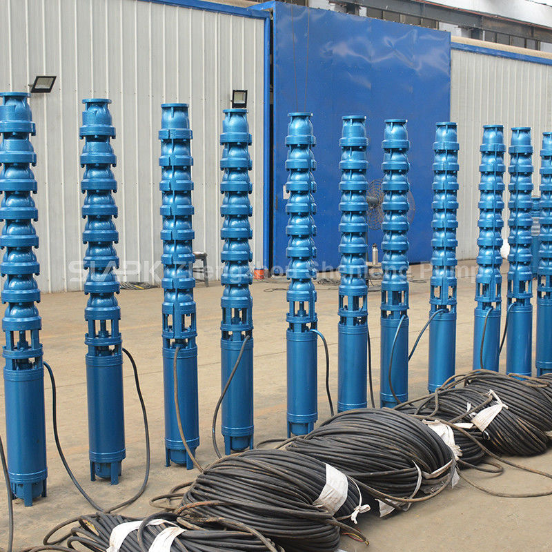 Μεγάλη βυθισμένη αντλία 600 m3/h με κινητήρα 75kW και ελκυστήρα SS304