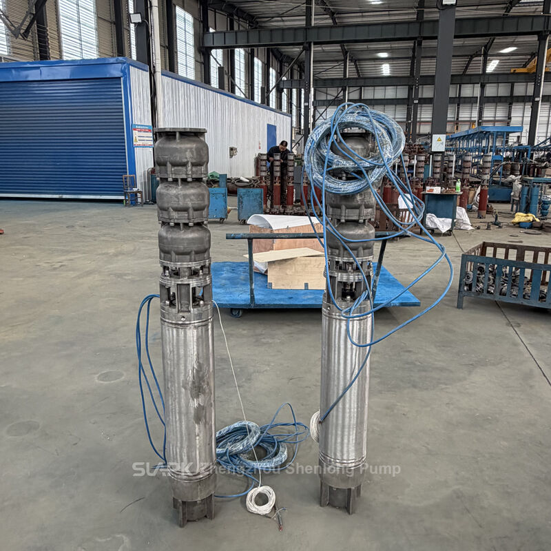 200QJH23-60-7.5KW SS304 Υποβρύχια αντλία από ανοξείδωτο χάλυβα Κατάλληλη για μεταφορά ανθεκτικών στη διάβρωση υγρών