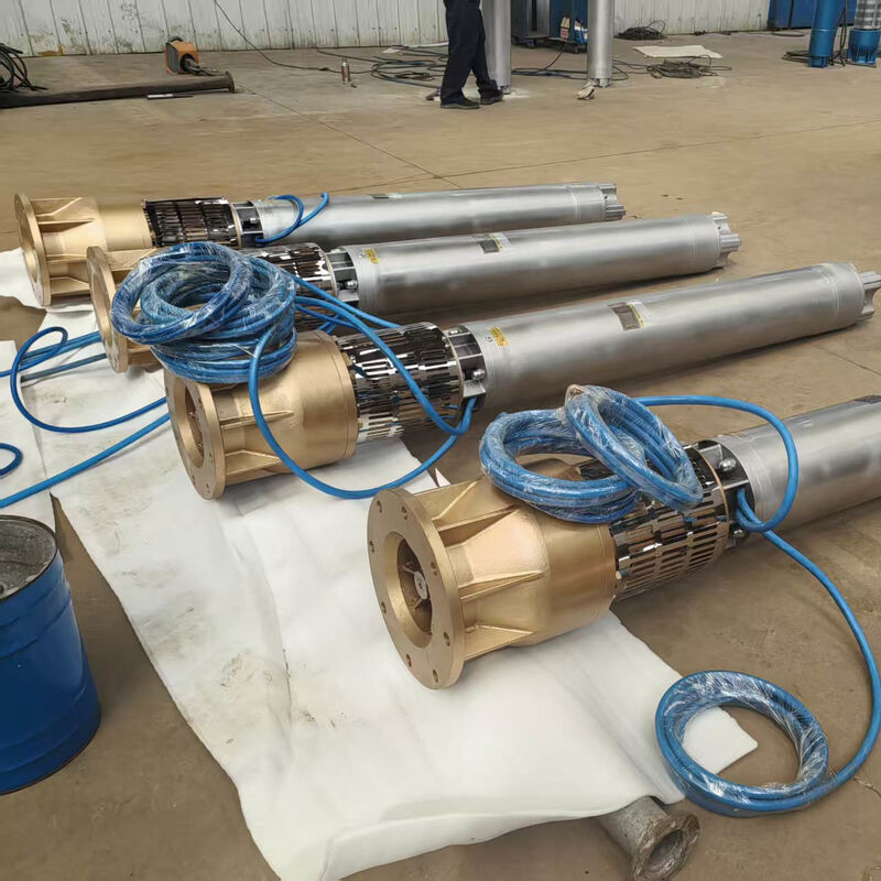 250QJH108-240-132KW Υποβρύχια Αντλία από Χυτοσίδηρο Ανοξείδωτο Ατσάλι με 240m Μανομετρικό Ύψος για Εισαγωγή Θαλασσινού Νερού