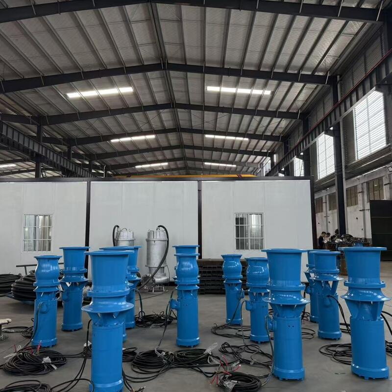 Πυρηνική αντλία 45kW με 1300 m3/h ροής και 8m κεφαλής για αποχέτευση υψηλής ροής