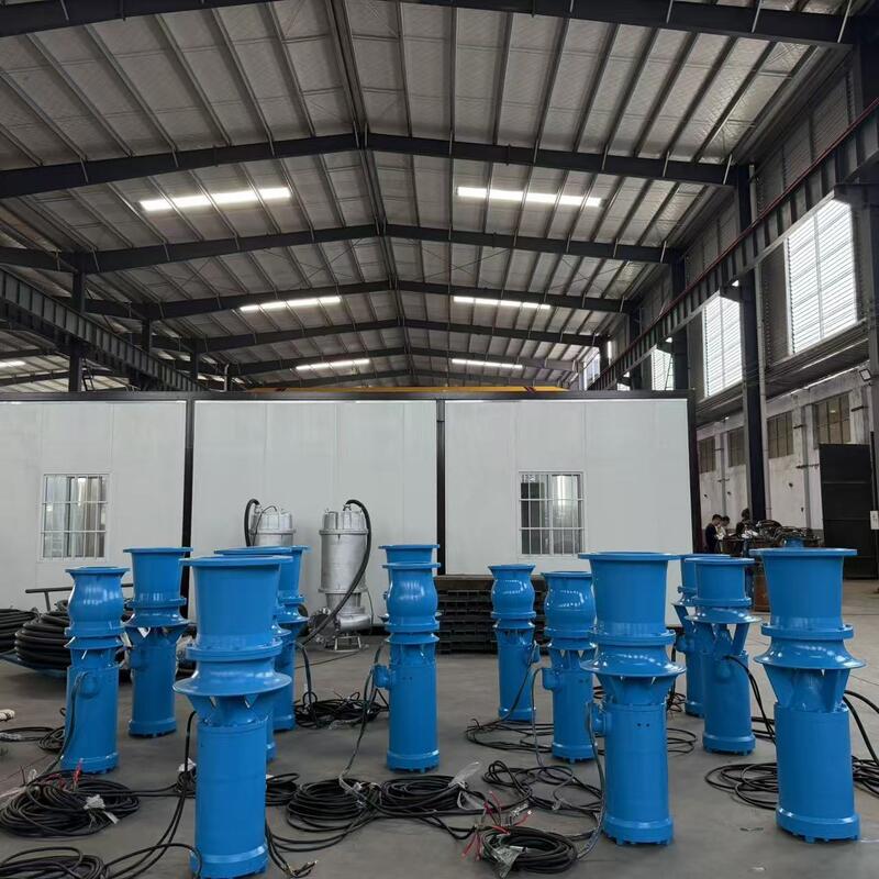 Πυρηνική αντλία 45kW με 1300 m3/h ροής και 8m κεφαλής για αποχέτευση υψηλής ροής