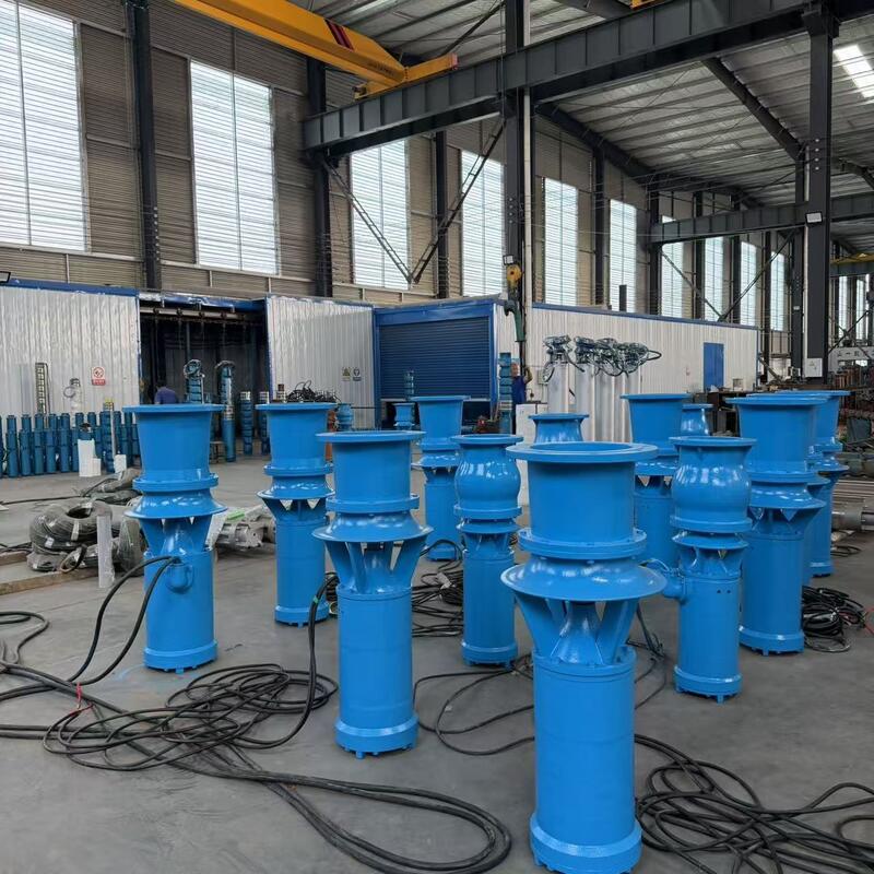 Πυρηνική αντλία 45kW με 1300 m3/h ροής και 8m κεφαλής για αποχέτευση υψηλής ροής