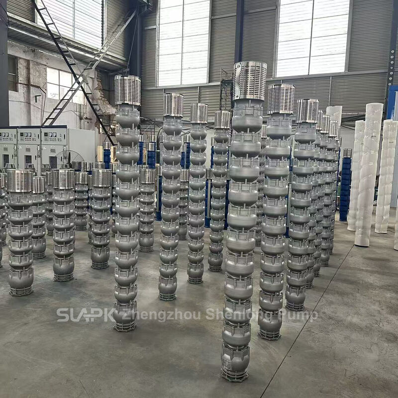 300QJH-300-62-75KW Πυροβόλη αντλία από ανοξείδωτο χάλυβα με ροή 300 m3/h και κεφαλή 62m για ανθεκτική στη διάβρωση μεταφορά βιομηχανικού νερού