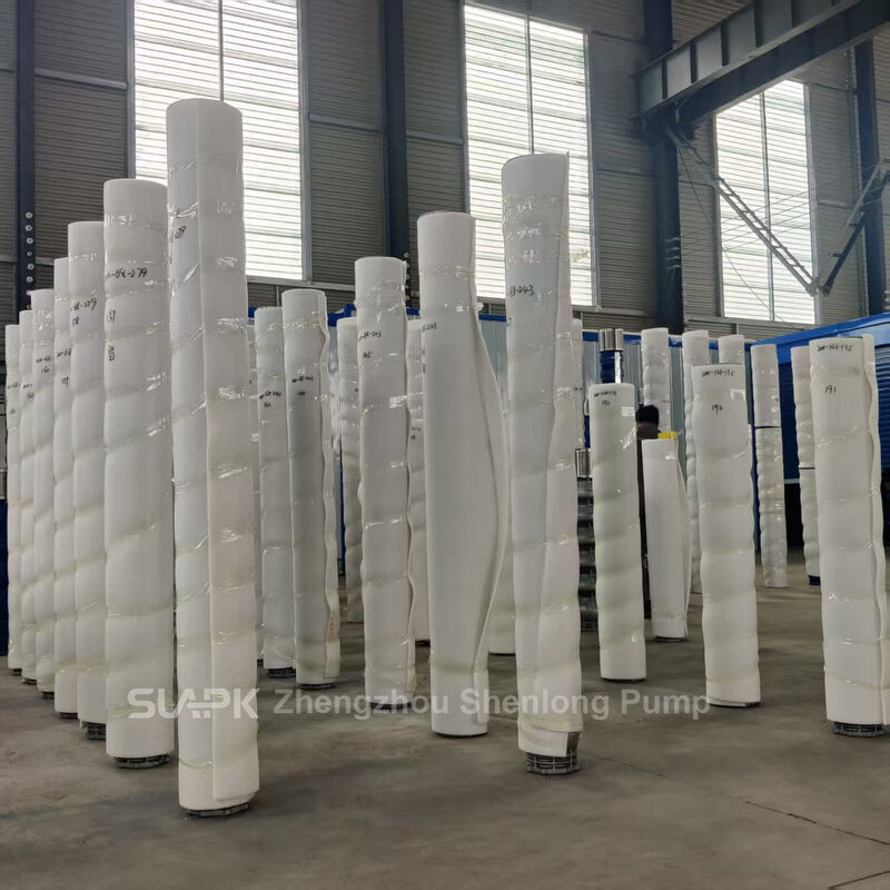 300QJH-300-62-75KW Πυροβόλη αντλία από ανοξείδωτο χάλυβα με ροή 300 m3/h και κεφαλή 62m για ανθεκτική στη διάβρωση μεταφορά βιομηχανικού νερού