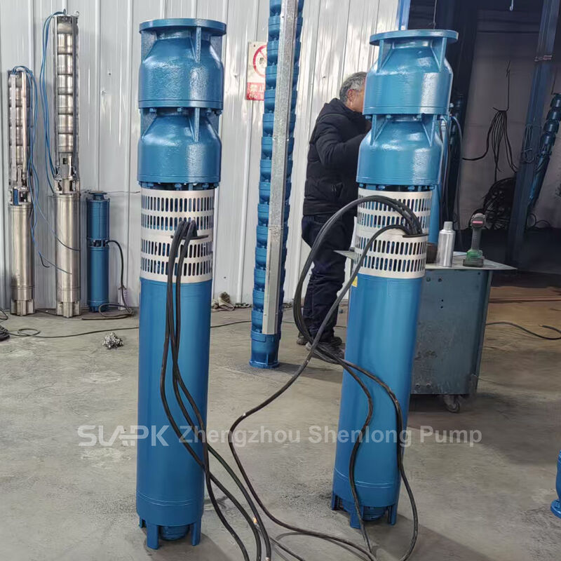 Αντλία Βυθιζόμενη Βαθιάς Γεώτρησης 22kW με Πτερωτή από SS304 και Ροή 160 m³/h για Άντληση Νερού Γεώτρησης