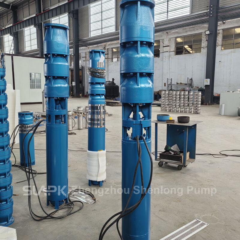 Αντλία Βυθιζόμενη Βαθιάς Γεώτρησης 22kW με Πτερωτή από SS304 και Ροή 160 m³/h για Άντληση Νερού Γεώτρησης