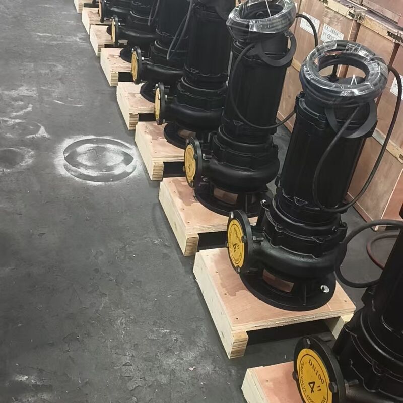 Ανοξείδωτη Υποβρύχια Αντλία Λυμάτων 30kW με Παροχή 130 m³/h για Βιομηχανικά Λύματα