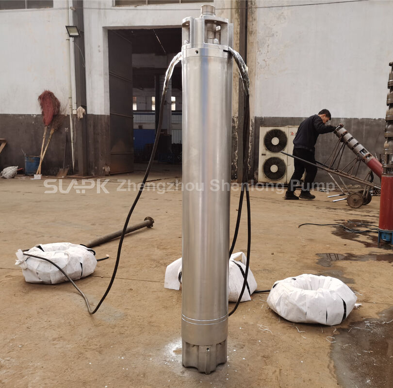 Αντλία Βυθιζόμενη Ανοξείδωτου Χάλυβα Σειράς QJH 304 για Βαθιά Πηγάδια με Ύψος 150 m και Παροχή 70–230 m³/h