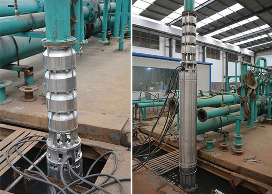 12 ιντσών 300m3/h Υπερβρύχια αντλία θαλάσσιου νερού 140kw ισχύς υψηλής απόδοσης