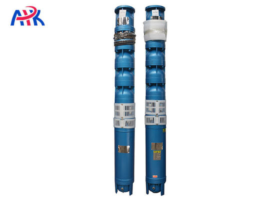 Υψηλή ανύψωση υποβρύχια βυθιστέα αντλία μεταβλητή ταχύτητα 10 ίντσες 75hp με κινητήρα AC